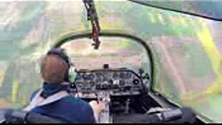 First solo aerobatic flight (SK-61 Bulldog)