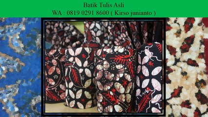 INDONESIA BANGET!!! WA 081902918600 BATIK TULIS MADURA