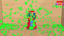 Learn Colors With Gumball Machine For Children Toddlers - Learn Color For Kids - BinBin COLORS
