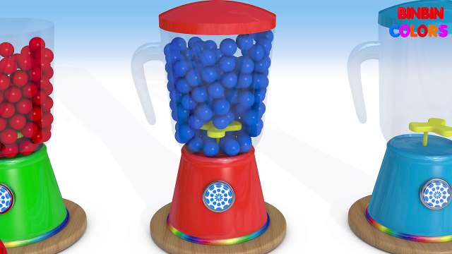 Learn Colors With Surprise Eggs Blender For Children Toddlers - Learn Color for Kids - BinBin COLORS