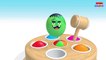 Learn Colors with Surprise Eggs Wooden Hammer Toys for Children Toddlers - BinBin Colors