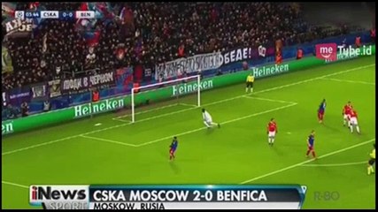 Gol Bunuh Diri Jardel Buat Benfica Kalah 2-0 Atas CSKA