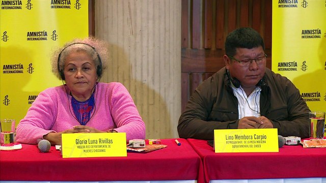 AI denuncia violencia contra minorías en Colombia pese a paz