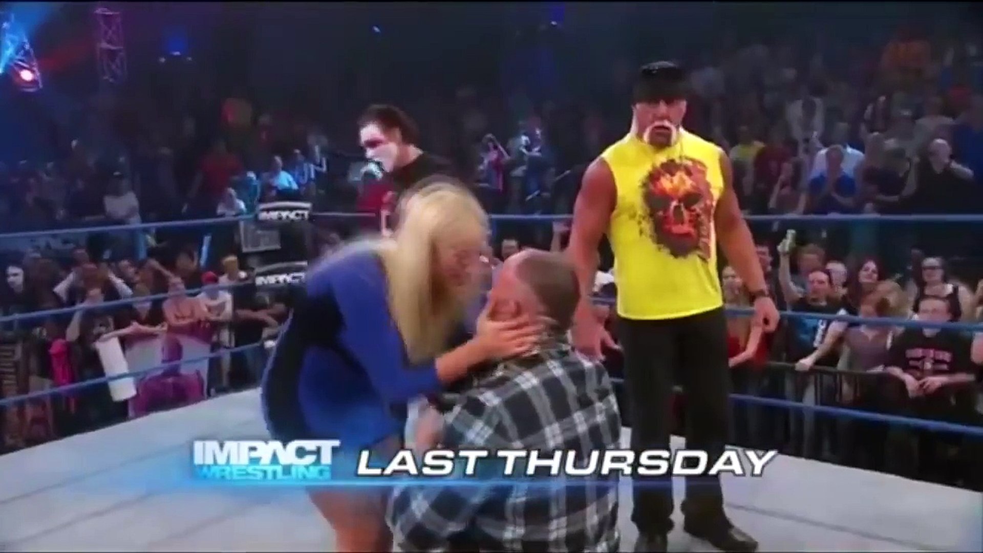 WWE TNA Top 100 kiss