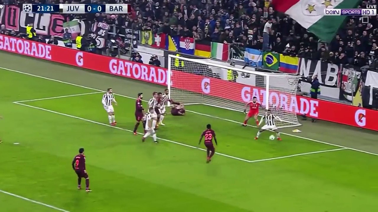 ملخص مباراة برشلونة ويوفنتوس 0-0  - مباراة الفر...