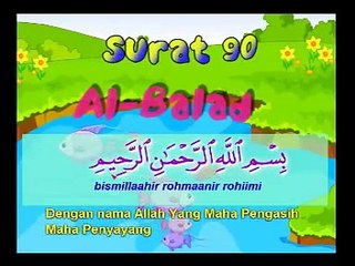 Surah Al Balad Rumi (90) bersama Upin & Ipin
