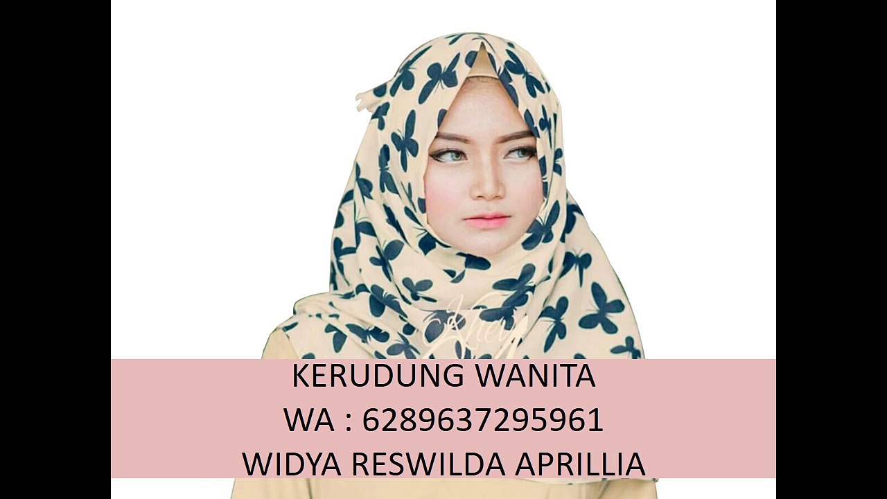 atasan hijab motif