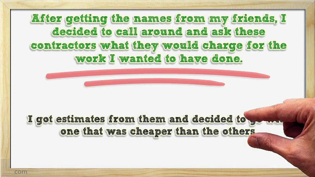 Hired A Great Contractor For Home Remodeling