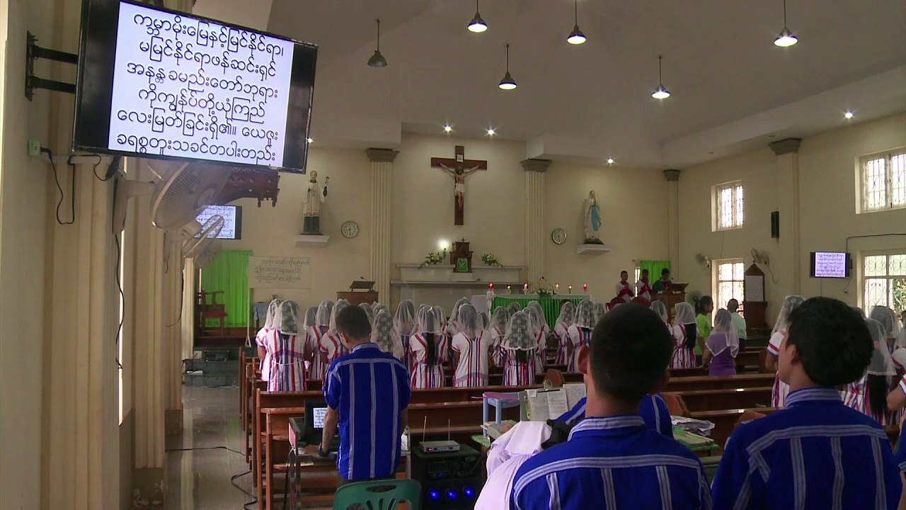 An outpost of Catholicism in Myanmar prepares for the Pope