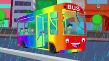 Roues sur le bus - Chanson enfant - Rimes pour bébés - Kids Rhyme And song - The Wheels On The Bus