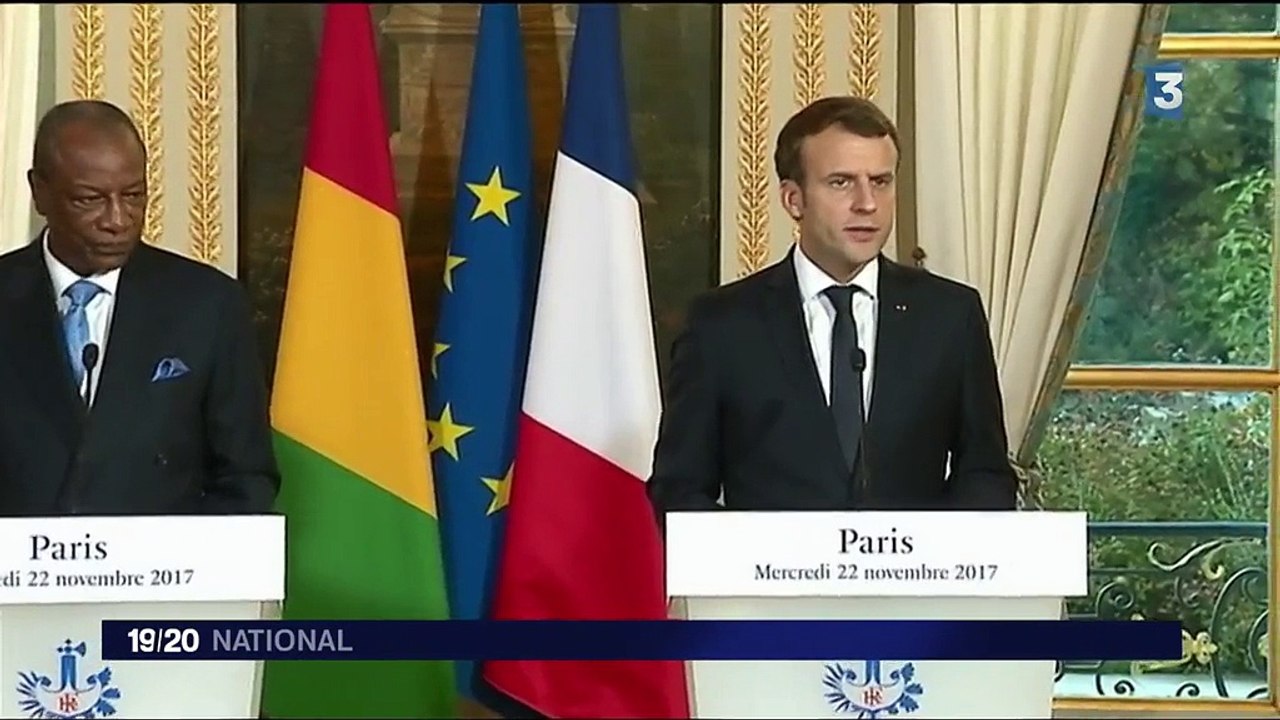 Esclavage en Libye : Emmanuel Macron évoque un crime contre l'humanité