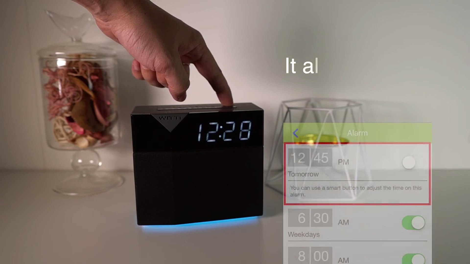 BEDDI STYLE - How to Set Manual Alarm