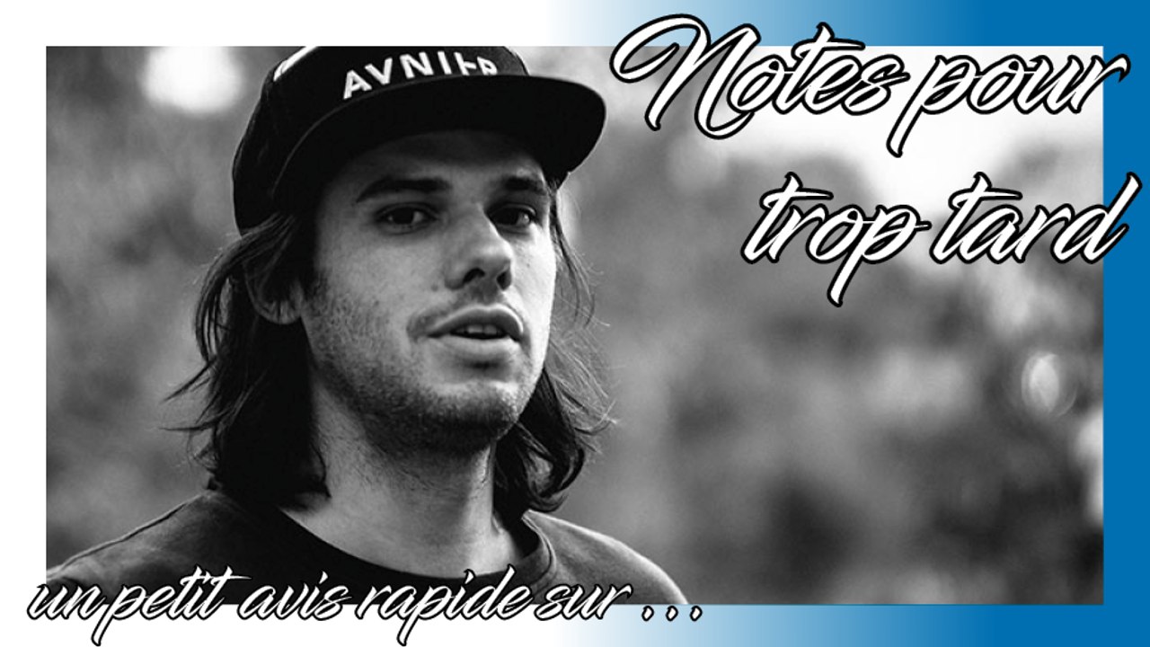 Un petit avis rapide sur Notes pour trop tard - OrelSan (La fête est finie)