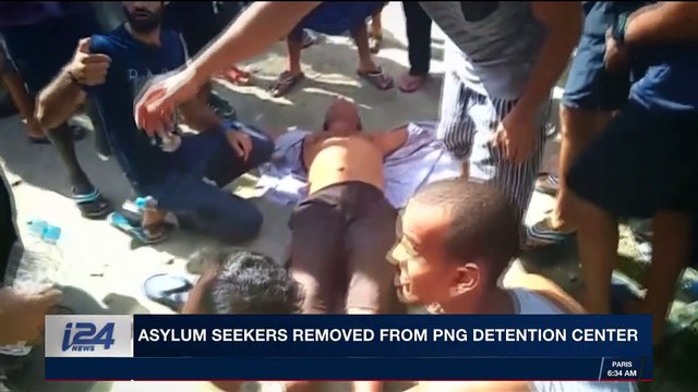 i24NEWS DESK | Asylum seekers removed from PNG detention center | Thursday, November 23rd 2017