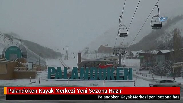 Palandöken Kayak Merkezi Yeni Sezona Hazır