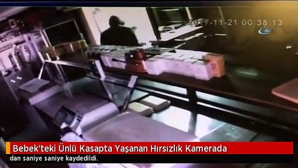 Bebek'teki Ünlü Kasapta Yaşanan Hırsızlık Kamerada