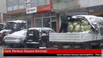 Kent Merkezi Beyaza Büründü