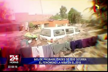 Enfen: aumenta probabilidad de fenómeno La Niña en el 2018