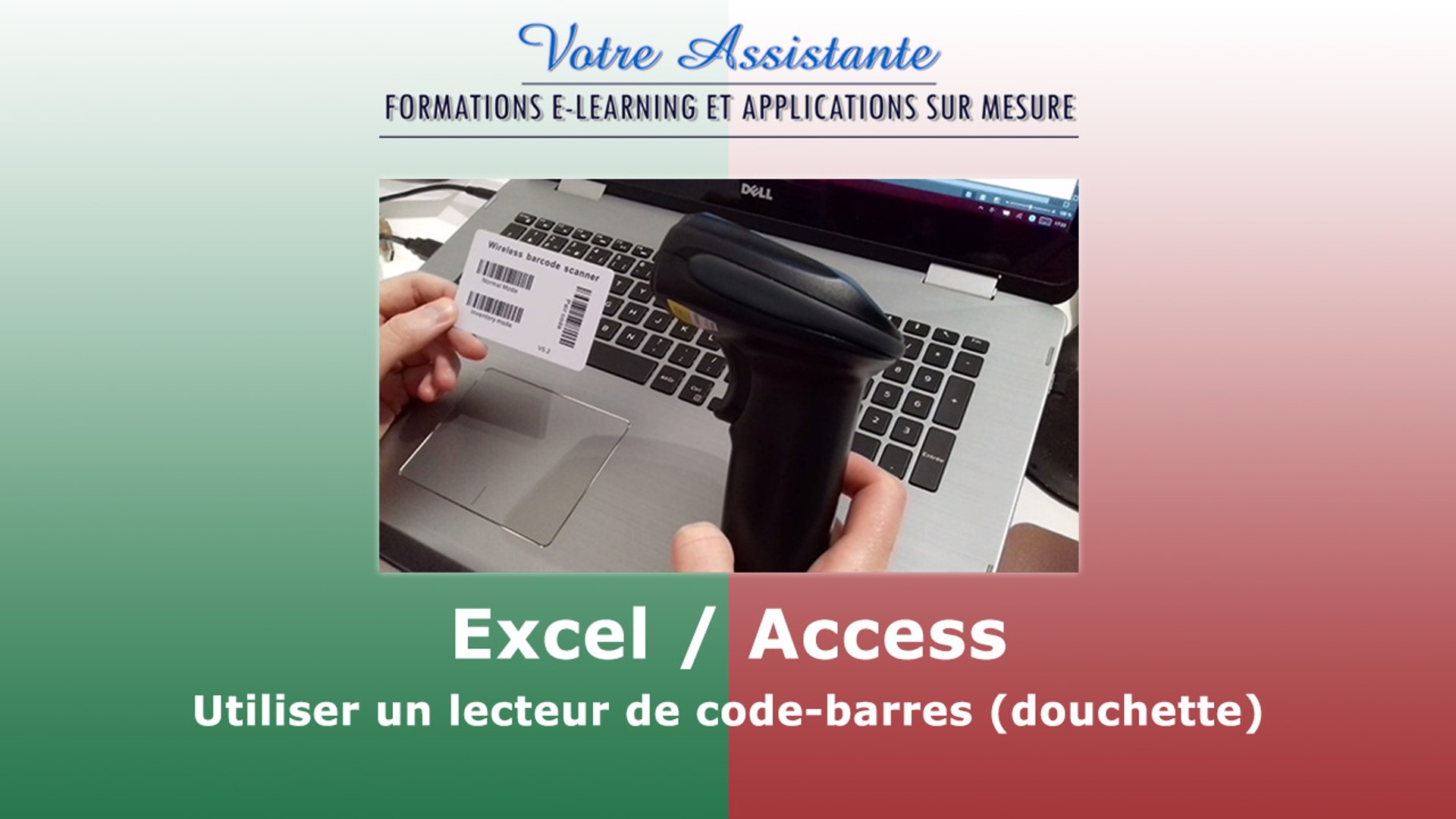 Utiliser Un Lecteur De Code Barres Douchette Sur Excel Et Access