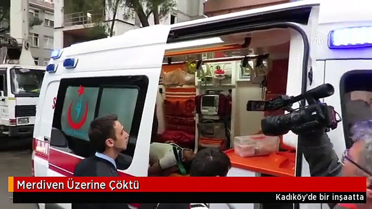 Merdiven Üzerine Çöktü