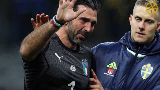 Buffon and Rakitic's warm embrace by Italy's World Cup nightmare