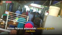 Manus Adası'ndaki gözaltı merkezini terk etmeyen mültecilere operasyon