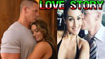 WWE John Cena and Nikki Bella kiss love story highlights