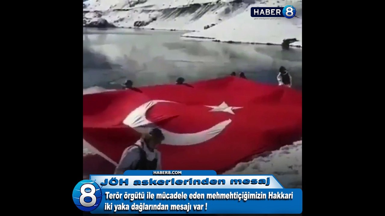 Hakkari iki yaka dağlarından mesaj!