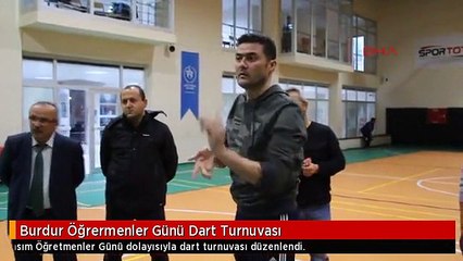 Burdur Öğrermenler Günü Dart Turnuvası
