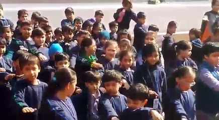 Swachh Bharat Pledge Programme in The Modern School sector-85 bptp Arklands Faridabad (2)