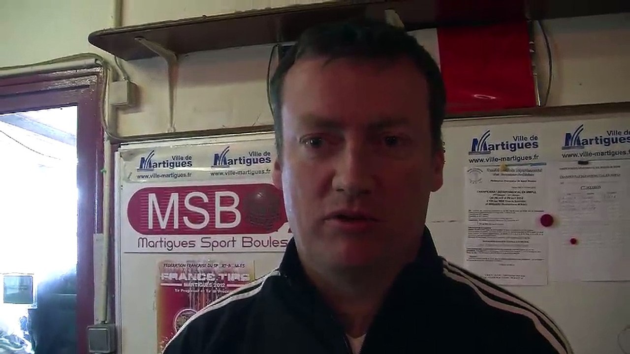 Stéphane Fournier cadre à la Fédération Française de Sport Boules