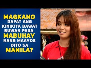 How much money do you need to live in Manila?