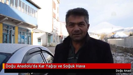Doğu Anadolu'da Kar Yağışı ve Soğuk Hava