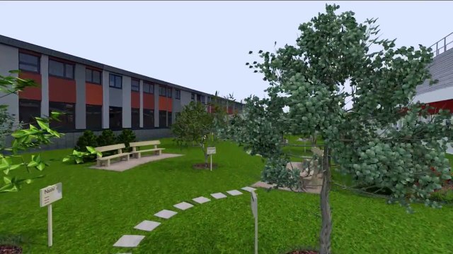 Un Verger pédagogique pousse au lycée René-Cassin de Mâcon