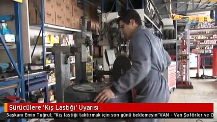 Sürücülere 'Kış Lastiği' Uyarısı