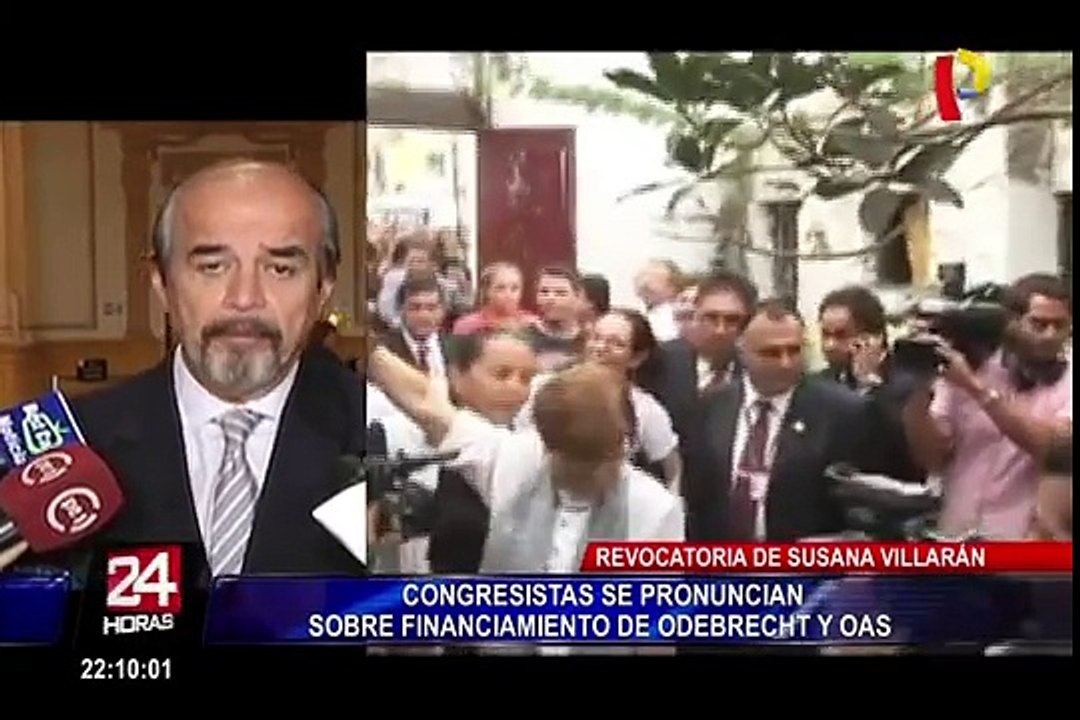 Congresistas piden prisión preventiva para Susana Villarán por caso Odebrecht y OAS