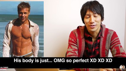 JAPANESE REACT TO AMERICAN MALE CELEBRITIES 