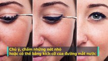 10 mẹo kẻ eyeliner để các nàng có đường kẻ mắt mượt mà đến hoàn hảo