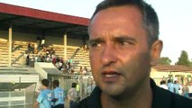 La réaction de l'entraîneur du FC Martigues Jean-Luc Vannuchi