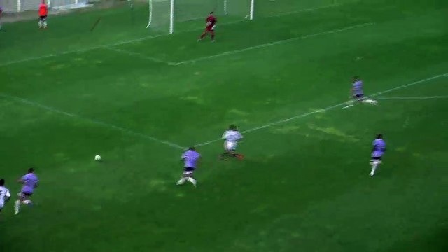 Le but d'Uzès face à Istres signé Ulrick Chavas