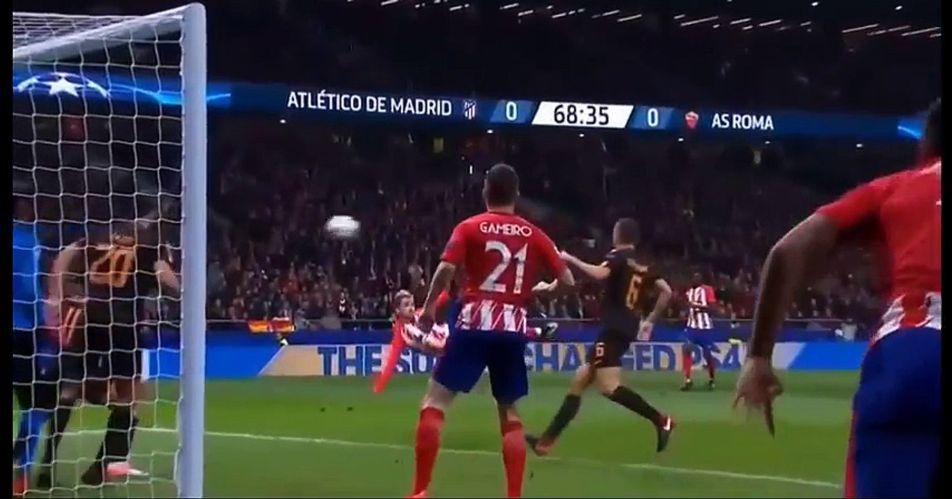 Griezmann Goal vs Roma