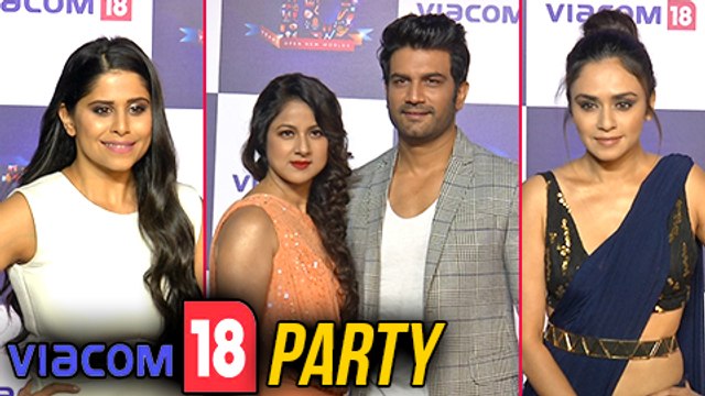 Sai Tamhankar, Amruta Khanvilkar At Viacom18 10th Year Party | Marathi Actress