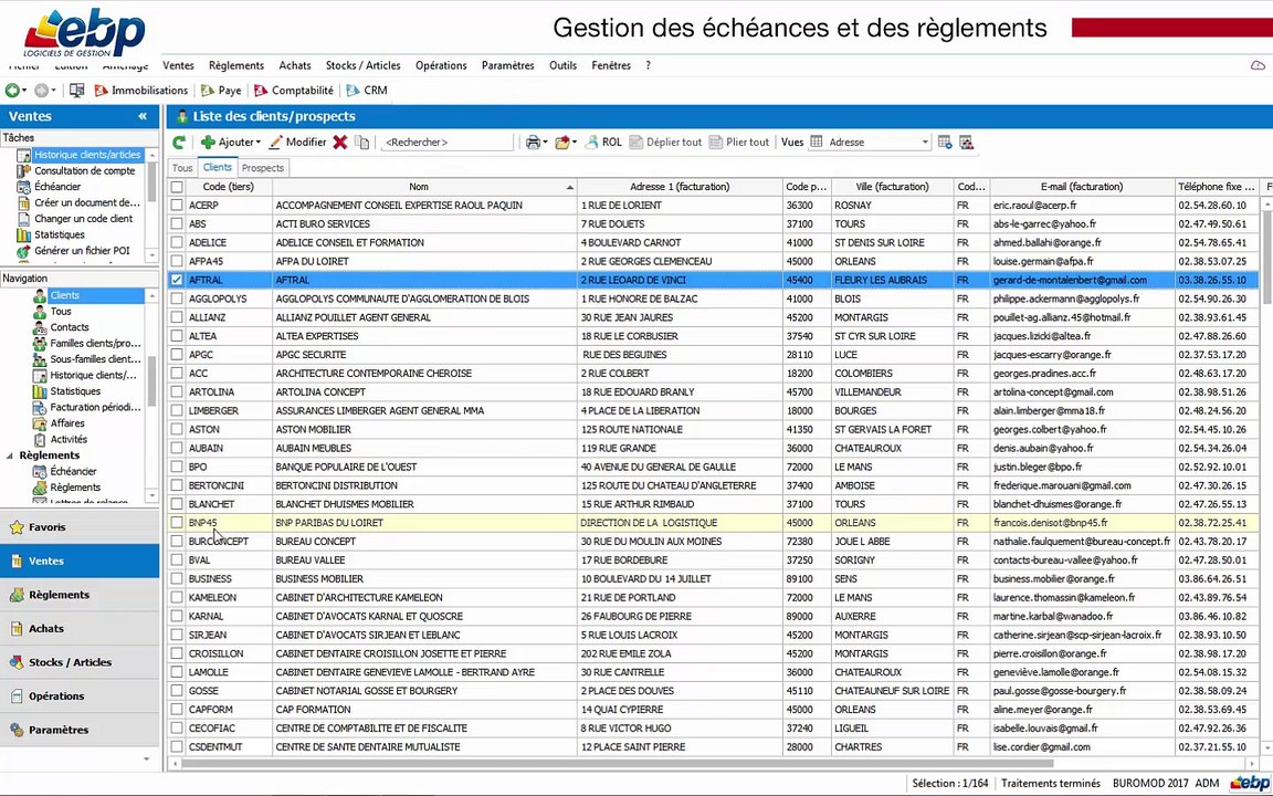EBP Tutoriel Éducation n°4 : Gestion des échéances et règlements