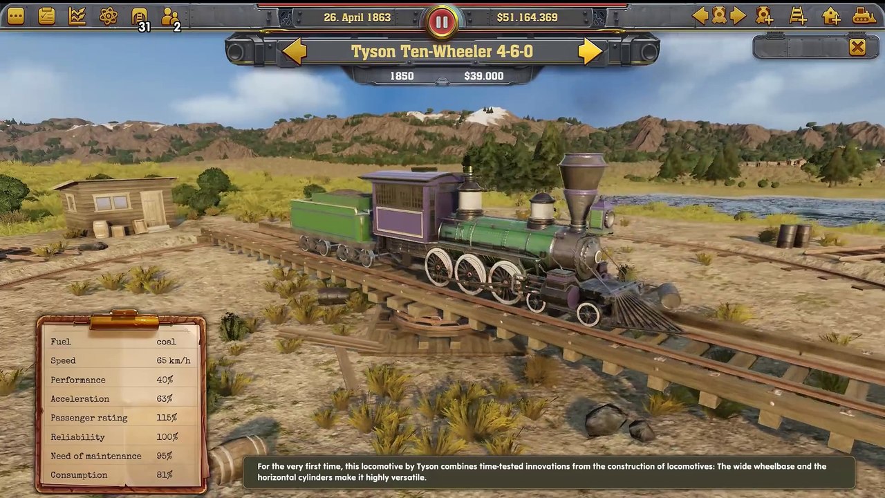 Railway Empire - Trailer Gameplay