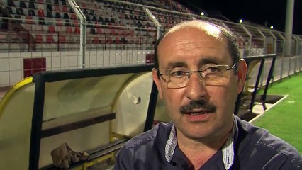 La réaction du président sang et or Vincent Caserta après le revers face à Hyéres