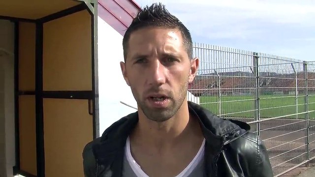 Le milieu de terrain du FC Martigues Aléxis Bertin avant le choc demain à Turcan