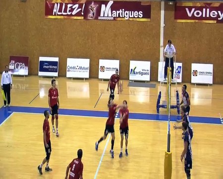 Les volleyeurs Martégaux doivent s'appuyer sur leur point fort face à Lyon : le service