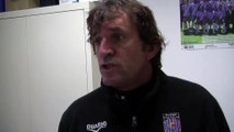L'entraîneur du FC Istres José Pasqualetti