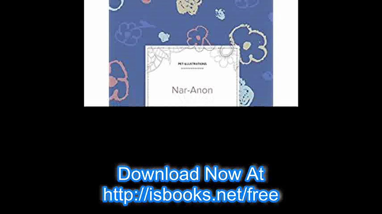 Adult Coloring Journal Nar-Anon (Pet Illustrations, Simple Flowers)