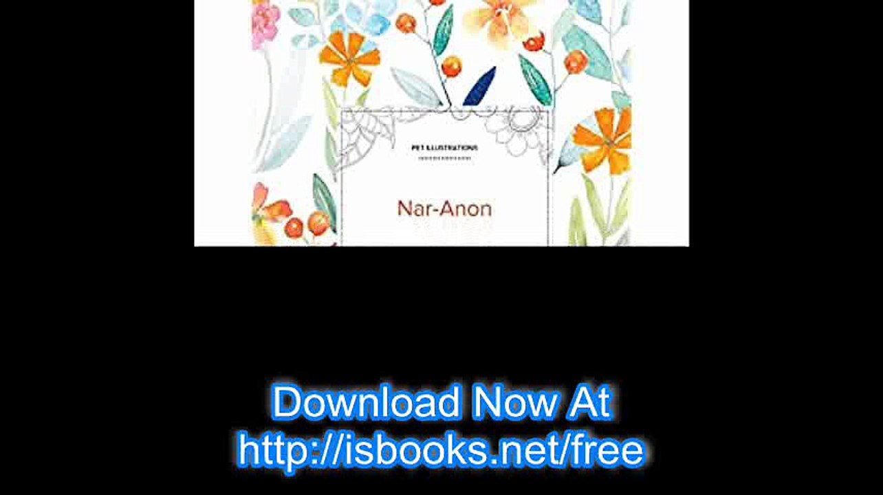 Adult Coloring Journal Nar-Anon (Pet Illustrations, Springtime Floral)